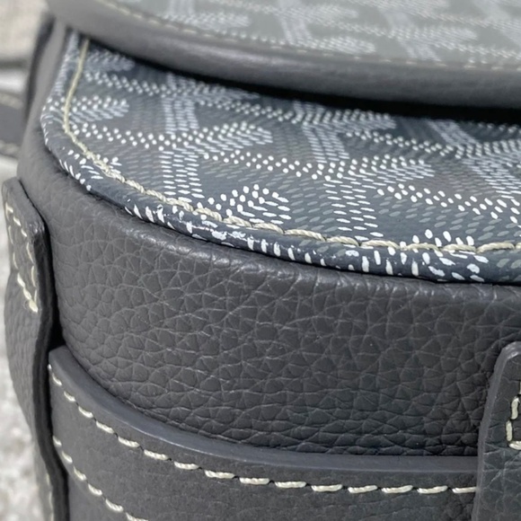 Authentic Goyard Goyardine Belvedere II PM Grey - Picture 6 of 11